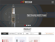 Tablet Screenshot of nest-filler.com